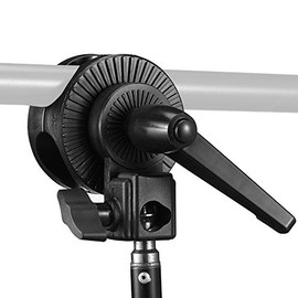 SUPON Grip Swivel Head Clamp Holder Bracket Adapter for Light Stand, Extension Boom Arm ,Reflector Arm Support and Other Photographic Equipment