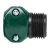 3-Pack 58150 1/2 Inch Clamping Male Plastic Water Hose Mender