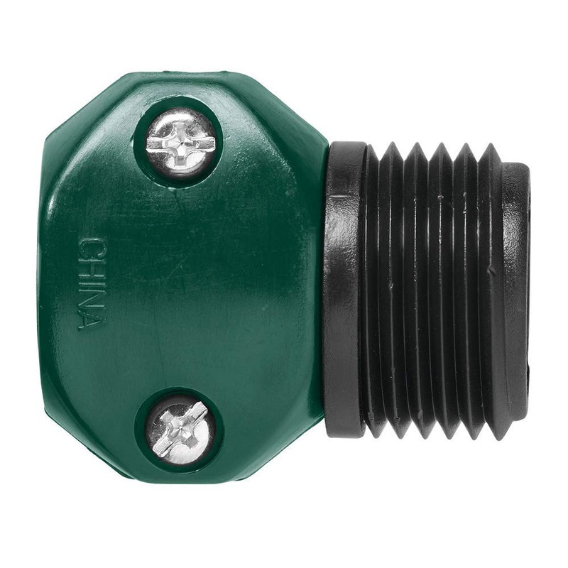3-Pack 58150 1/2 Inch Clamping Male Plastic Water Hose Mender