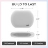 PUL - Funda transparente para alineador y retenedor (blanco)
