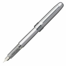 Platinum PGB1000B Plaisirshell Pack 3 Ice White Fountain Pen F