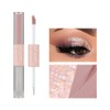 Double Ended Liquid Eyeshadow, 2-in-1, Brightening Eye Shadow Liquid Highlighter