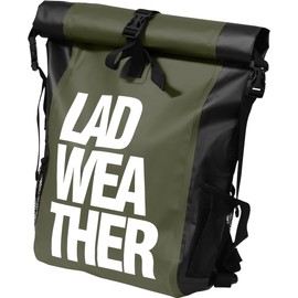 LAD WEATHER Waterproof Bag, Fully Waterproof Backpack, Large Capacity, 6.6 gal (25 L), Men's Sports Bag