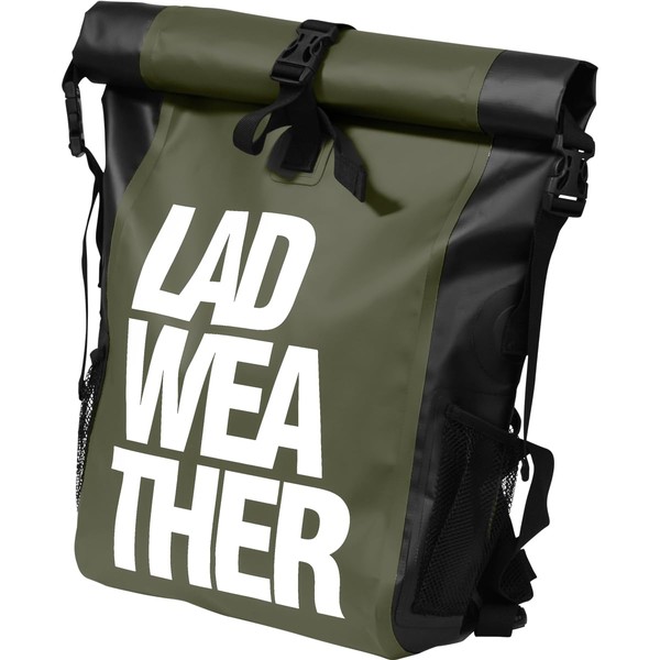 LAD WEATHER Waterproof Bag, Fully Waterproof Backpack, Large Capacity, 6.6