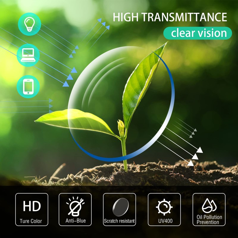 SKYOAK Evolved Folding Reading Glasses For Women Men Blue Light