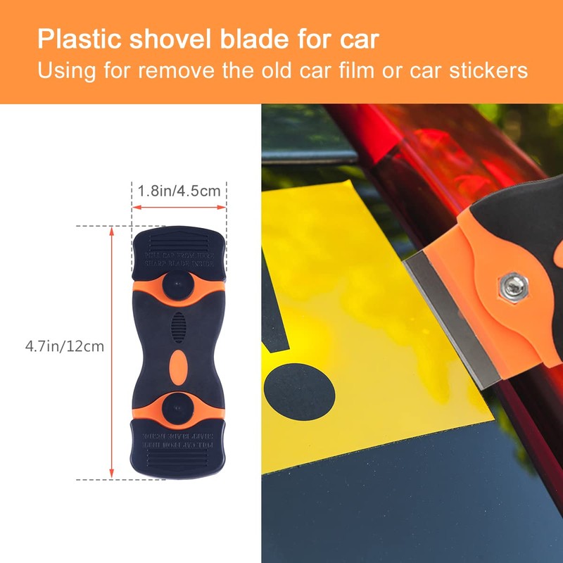 Luxiv Car Window Tint Application Tools Kit, 9 Pcs Vehicle