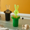 A di Alessi Magic Bunny Toothpick Holder, Yellow