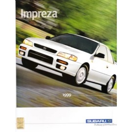 1999 99 Subaru Impreza original sales brochure MINT