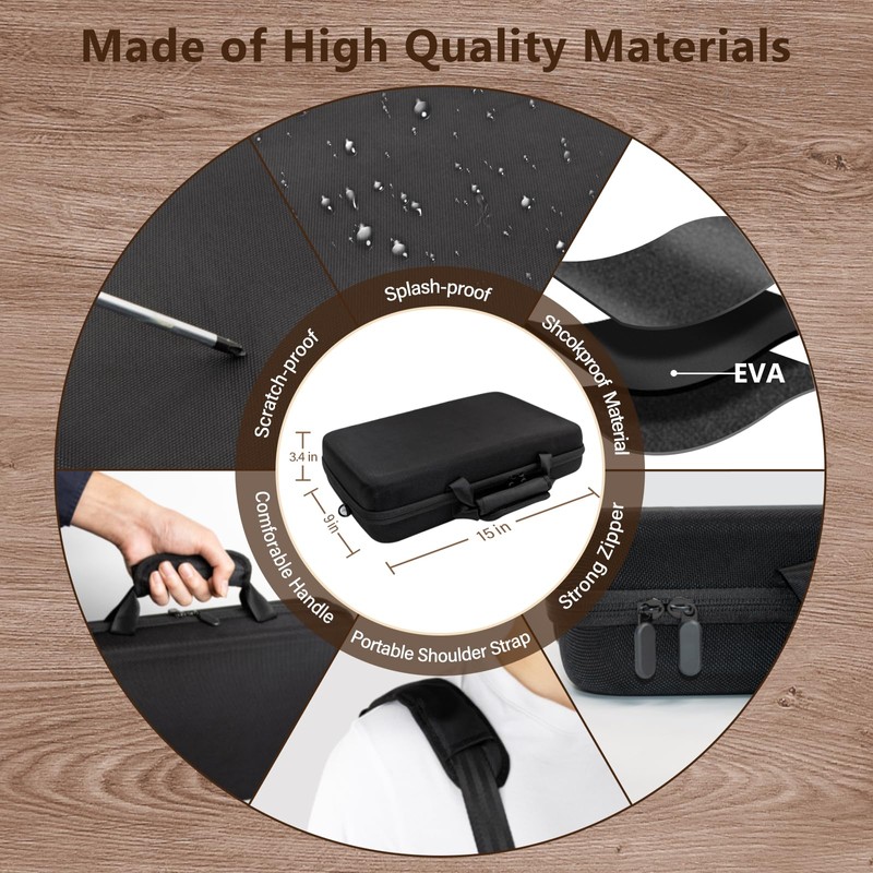 BRANTMAKER Knife Display Case, Knife Case for 61+ Pocket Knives,
