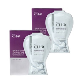 Ecocho Cheonghwa Intensive Care Face Pack Season Change Elasticity Flight Attendant Mask Pack Brightening Ceramic 5 Sheets 2 Sets / 청화 집중케어 얼굴팩 환절기 탄력 승무원 마스크팩 브라이트닝 도자기 5매 2세트