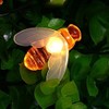 Dreamworth Plug in Bee String Lights, 33Ft 100 Led Bee