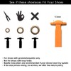 [RJ-Sport] No Tie Shoelaces, Elastic Shoelaces, Elastic Shoelaces, Easy Installation,