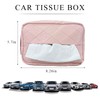JUSTTOP Car Standard Tissue Holder, 120 Tissues Cover Box Backseat