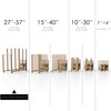 UNZERO Art Storage Rack, Art Canvas Storage, Art Drying Rack,