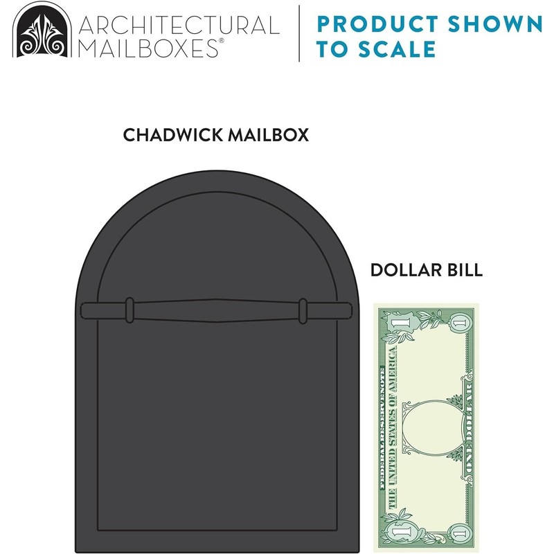 GIBRALTAR JUMBO POST MOUNT MAILBOX Galvanized Steel Extra Large Rural