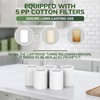 Kitchen Faucet With Pull Down Sprayer, Hurran Brushed Nickel Water
