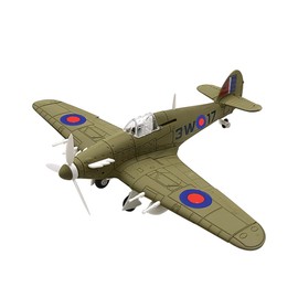 gzpynsgaoh Hawker Hurricane 1:48 Model Airplane Kits - 4D Plastic WWII RAF Fighter Aircraft Assembly for Adults,4D Fighter Assembly Model. (Yellow)