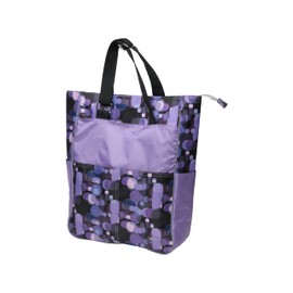Glove It Tennis Tote Bag, Tennis Bag for Women, Ladies Sports Shoulder Bag, Large Tote with 6 Pockets, fits 2 Rackets - LAVENDER ORB