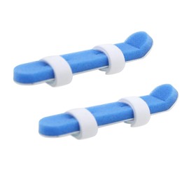 FOMIYES Flexible Finger Corrective Splint Slip Finger Sleeve for Home Use (size L)