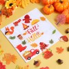 Gilprop 22 Pcs Fall Thick Gel Clings Autumn Window Gels