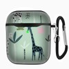 Compatible with AirPods 2nd 1st Generation Charging Case,Soft Leather Printing