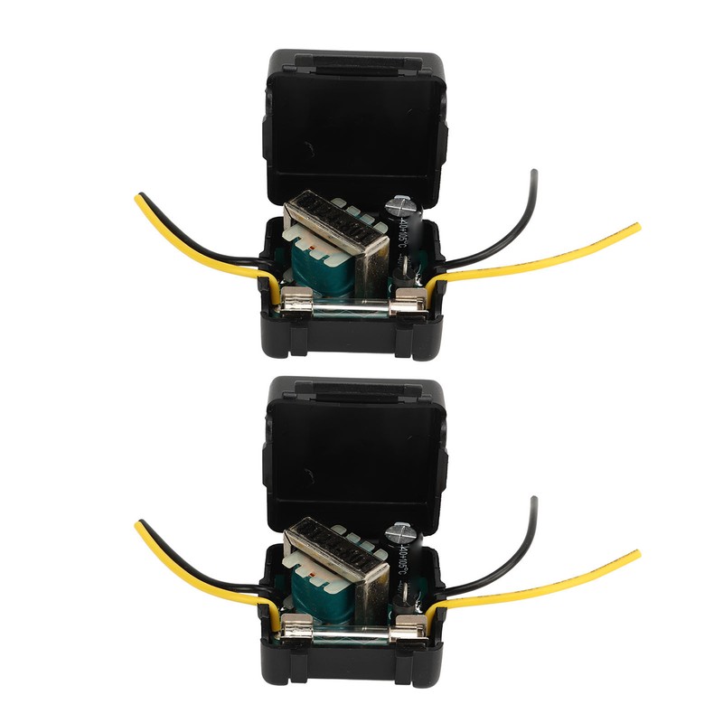 2Pcs Car Power Filter 12V Interference Proof Noises Reduction Reliable