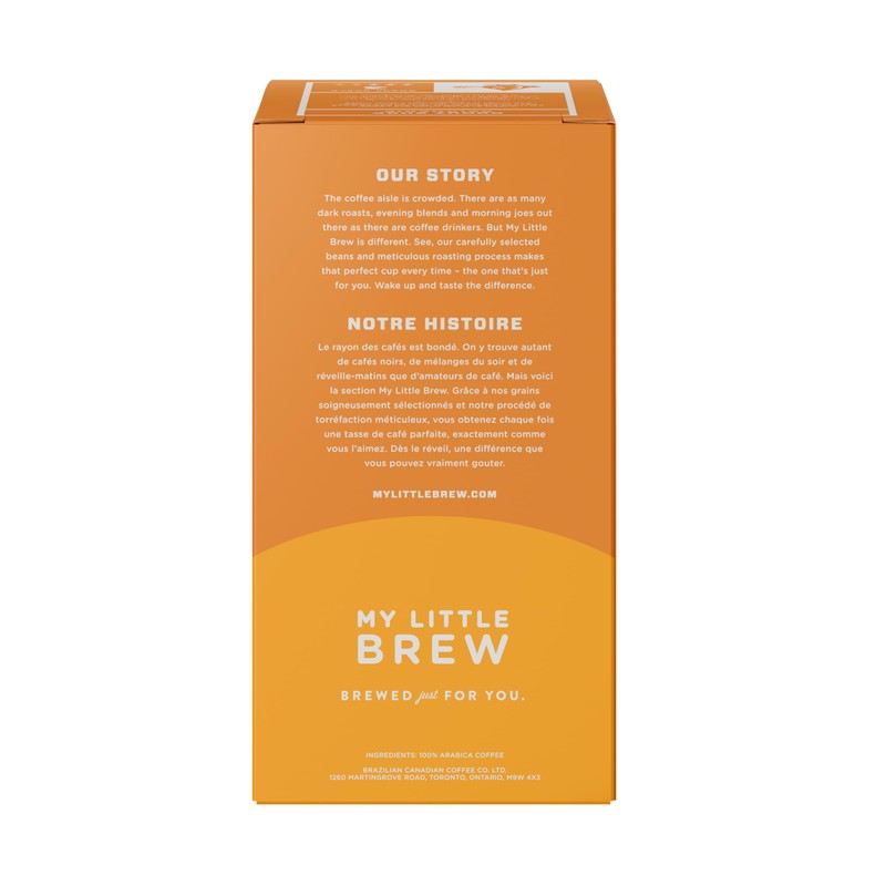 My Little Brew - Donut Shop Blend, Single Serve K-cup