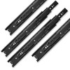 6PCS Drawer Glides 12 inch,Heavy Duty Full Extension Drawer Slides,