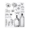 6pcs Silicone Embossing Folders Multipurpose DIY Craft Template Molds for
