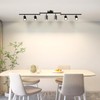 Lavendex LED 4 Light Track Lighting Kit, Black Ceiling Spotlights,