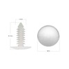 1" Vapor Barrier Christmas Tree Fasteners for Crawlspace Moisture Barrier
