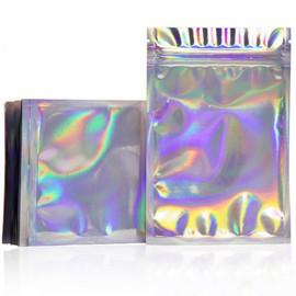 iSuperb Pack of 100 Zip Bags Small Plastic Bags Resealable Food Bags Ziplock Bags for Food Storage