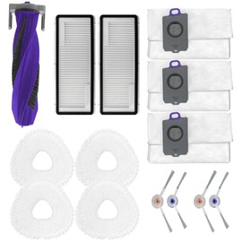 Accessories Replacement for NARWAL Freo Z Ultra Robot Cleaner Vacuum Accessories Set 1X MainBrush 2X Filters 4X Moppads 4X SideBrushes 3X Dustbags