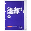 Brunnen 1067907 Notizblock / Collegeblock Student (für Linkshänder, A4, liniert,