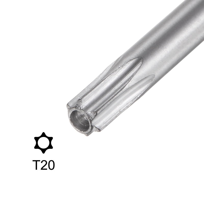 QUARKZMAN Torx Hexagonal Key T20 Extra Long Sleeve Torx Hexagonal