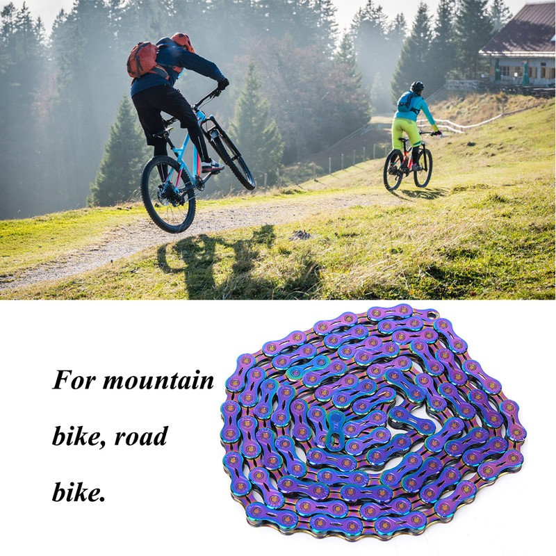 ZTTO Bike Steel Colorful Variable Speed Chain Accessory for Mountain