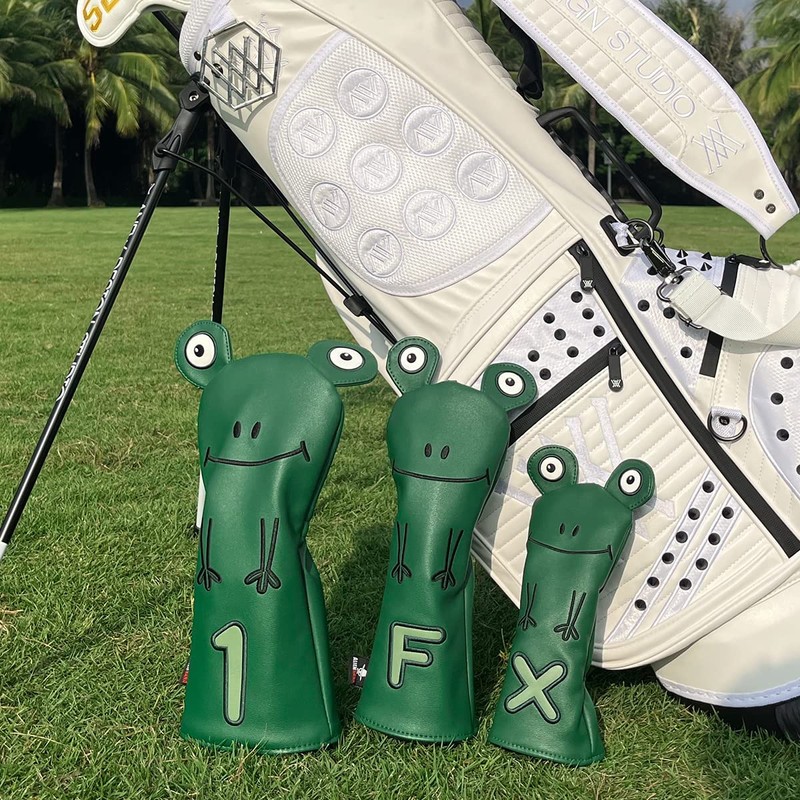 Golf Wood Covers Frog Golf Headcovers Set Golf Driver Covers