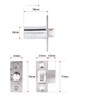 Adjustable Roller Catch Polished Chrome Roller Ball Door Latch Cupboard