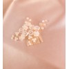 Deniferymakeup Flower Bridal Hair Comb Pearl Bride Hair Side Comb