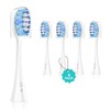 HEYAXA Sonic Electric Toothbrush Head D62, Replacement Toothbrush Heads, 4