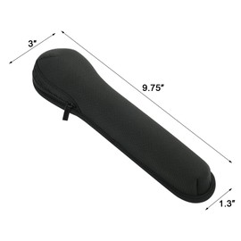 TXEsign Microphone Case Wireless Mic Dust Cover Storage Pouch Compatible with JBL Wiress Microphone Neoprene Case Bag Wireless Karaoke Vocal Mics Protective Cover