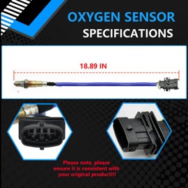 GMBooskr Oxygen Sensor Upstream O2 Sensor Compatible with 2011-2015 Chevy Cruze 2016 Cruze 2012-2020 Limited 2013-2021 Sonic Trax Volt 1.4L L4 for 2013-2021 Buick Encore 1.4L L4#55572993 213-4764