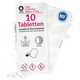 Wicked Chili Oasis Water Purification Tablets, White