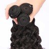 Deep Wave Human Hair Bundles Natural Black Loose Wave Bundle