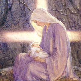 GBCC Charity Christmas Cards Pack of 6 - Charity Christmas Cards 2024 with Madonna and Child Design - Eco-Friendly Xmas Cards Multipack with Envelopes