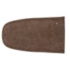 Motorcycle Fender Bib Cover Artificial Leather Decorative Pad Flame Pattern