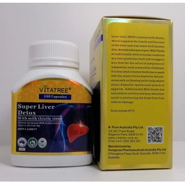 Vitatree Liver Detox with milk thistle 38000mg 100 capsules