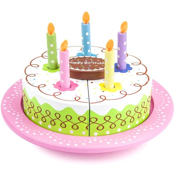 Imagination Generation Wood Eats! Happy Birthday Party Cake