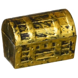 U.S. Toy US Toy Dozen Mini Pirate Gold Treasure Chests