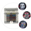 SUPVOX Ways Fuse Box with Led Indicator Easy Installation Negative